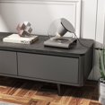 thumbnail image 4 of YYAo Entertainment Center TV Console, TV Stand with 4 Drawers Media Console for TVs Up to 70", Black Marble Texture, 4 of 7