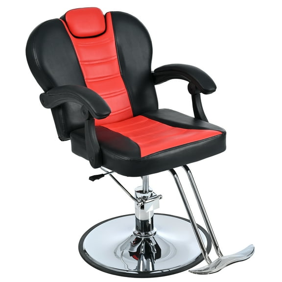 Barber Chair Hair Salon Chair With Heavy Duty Hydraulic Pump Recline Beauty Spa Styling Chair Hair Stylist Tattoo Shampoo Salon Equipment For Barber Shop Beauty Salon