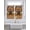 Brown Yellow, variant on Texas Star Vintage Bathroom Window Curtain, Berry Sage Green Brown Wooden Light Filtering Coffee Kitchen Curtains, Bedroom Living Room Curtains 2 Panel 84"x63"