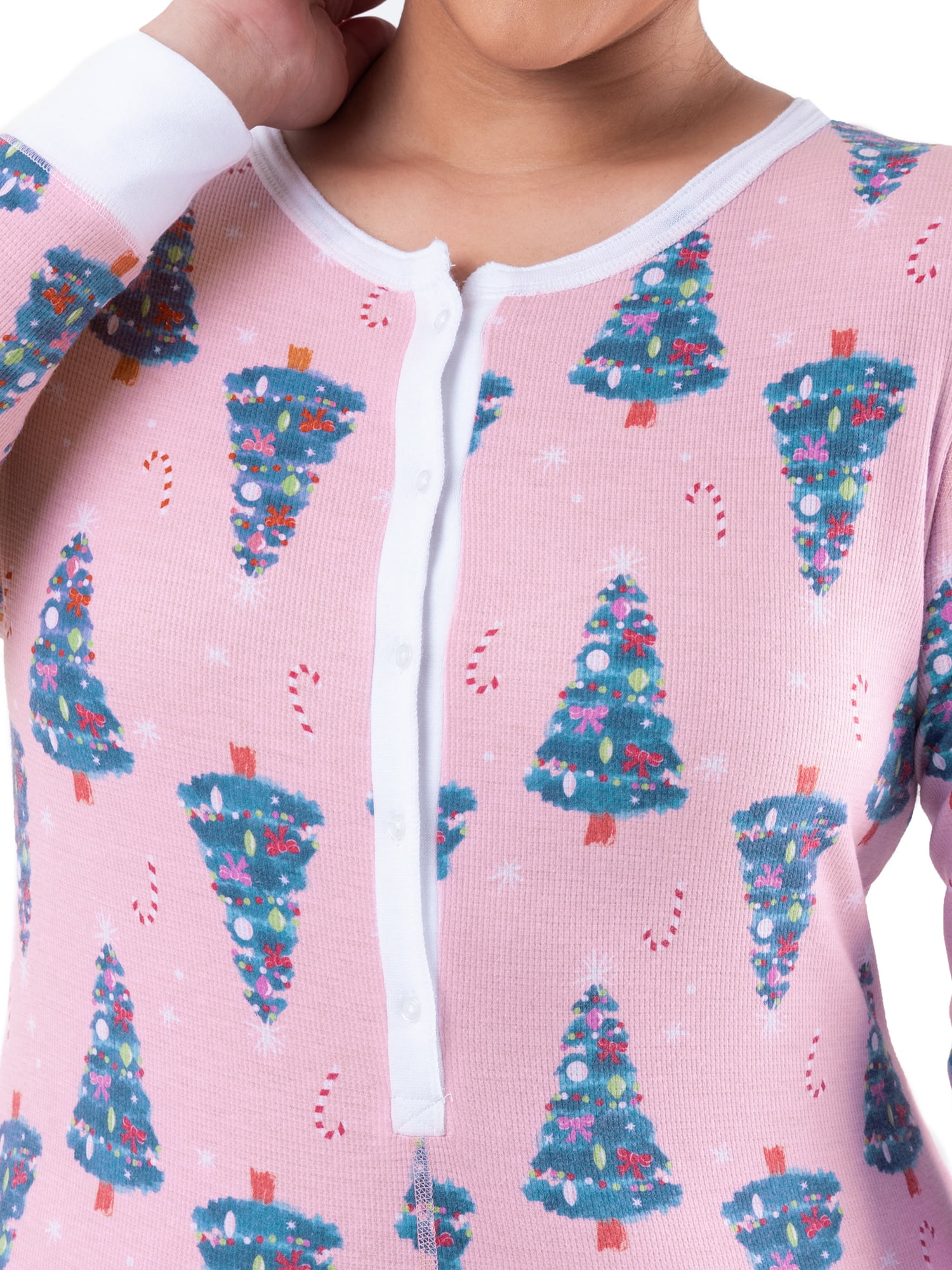 Fruit of the Loom Women's and Women's Plus Long Underwear Waffle Thermal Union Suit