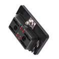 thumbnail image 5 of 4 Way Circuit Blade Fuse Box Block Holder With LED Warning Light Kit For Car Van Boat Marine, 5 of 5