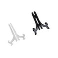 thumbnail image 2 of 6pcs Plastic Easels Plate Holders Display Dish Rack Picture Frame Photo Book Pedestal Stand, 2 of 9