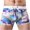 Light Blue, variant on Mens Swimming Trunks Briefs, Swim Shorts Men Hawaiian Printed Board Shorts Elastic Waist Swim Trunks with Pockets Beach Surfing Boardshorts Summer Casual Sports Running Short Pants Beachwear