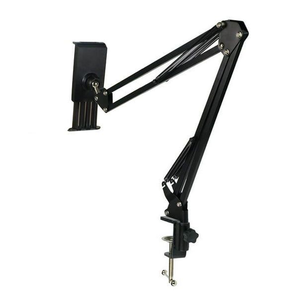 Soporte de montaje para teléfono de arriba Soporte para video para teléfono Brazo articulado Mesa para montaje de teléfono Set D
