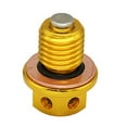thumbnail image 1 of BTOER For Engine Oil Drain stopper Drain Nut Bolt for Motorcycle Moped Scooter, 1 of 6