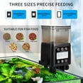 thumbnail image 3 of Lychee Automatic Fish Feeder for Aquarium with Timer, LCD Display 320ML Large Capacity Adjustable Fish Dispenser, Operated Feeders for Goldfish, Turtle for Vacation, Weekend or Daily Use(Black), 3 of 8