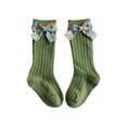 thumbnail image 3 of ITFABS Nouveau-Né Filles Floral Bowknot Chaussettes Bas de Mode, 3 of 3