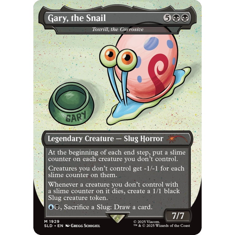 Magic the Gathering Secret Lair x SpongeBob SquarePants: Legends