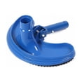 thumbnail image 1 of Swimming Pool Vacuum Head, Weighted Half Moon Design for Above Ground Pools & Spas, Durable Nylon Cleaning Bristles Swivel Hose Connection for Efficient Debris Removal, 1 Piece, 1 of 5