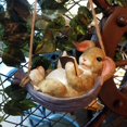 thumbnail image 5 of RV Estatuas de jardín de conejo, longitud 25,5, altura 13,5 cm, decoración de arte al aire libre de conejo de fantasía, figuras de animales, adorno para jardín, patio, césped, decoraciones de escultur, 5 of 5