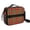 Red and Green-1, variant on Pink and Black Checkered Pattern Insulated Lunch Bag with Shoulder Strap and Bottle Holder,Bento School Lunch Bag Box,11x9.5x3.5 Inches
