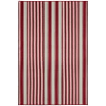 Garland Rug Cape Cod Chili Red Indoor Area Rug, 6' x 8'