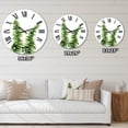 thumbnail image 4 of Designart 1 in Quartz Tropical Wall Clock, 4 of 5