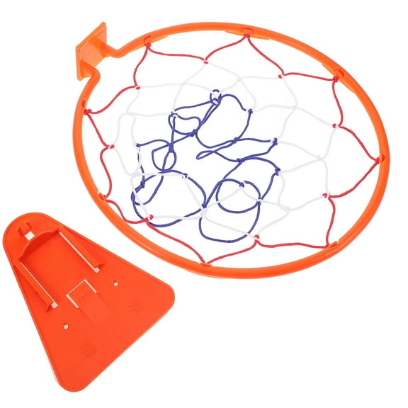 GAXIRE Silent Basketball Hoop Plastic Wall Mounted Design Indoor Training 1Set