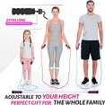 thumbnail image 4 of Cuerda de saltar ajustable para ejercicio: canto, cardio y entrenamiento de resistencia. MFZFUKR CPB-DE-SSW877-2, 4 of 5