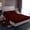 Red, variant on Feelyou Purple Damask Flower Twin Sheet Sets, Tribal Gothic Skull Bedding, 3 Pieces