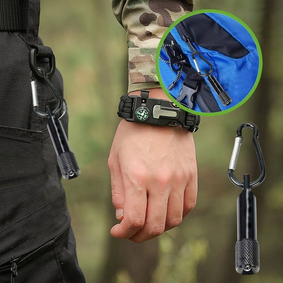 Msgweeeg Key Rings for Car Keys Mens Keychain Gift Baskets for WomenOutdoor CampingHiking Strong Light Mini Flashlight Aluminum Alloy Small Flashlight Home Keychain Light