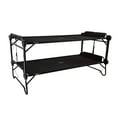 thumbnail image 1 of Disc-O-Bed Lit de Camping Convertible Extérieur 2TG pour 2 Personnes, Noir, 1 of 12