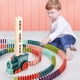 thumbnail image 2 of Tholdsy Juego de juguetes de tren eléctrico para niños, juguetes electrónicos para niños y niñas, trenes pequeños alimentados por Juguetes Educativos Rosa, 2 of 6