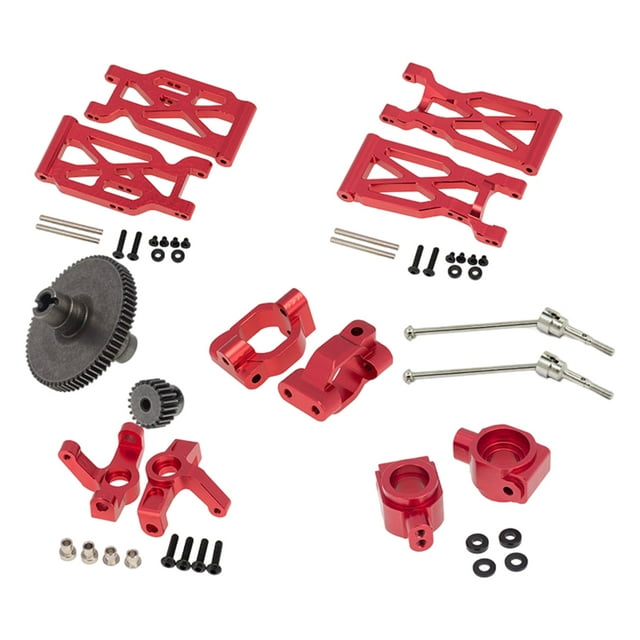 Brazo de coche RC Juego De Ejes De Transmisión RC Para WLtoys 104001 Accesorios De Modelo De Vehículo De Coche 1/10 Rojo rojo Magideal Brazo de coche RC
