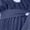 Dark Blue, variant on AURA Plus Size Polka Dot Pleated Dress V Neck Long Elegant Commuting Dress Three Quarter Sleeve 0XL 5XL