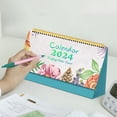 thumbnail image 5 of Ganfancp Enero2024- Junio2025, Calendario Anual de Sobremesa, Calendario Vertical de Sobremesa, Días Festivos En Ee.Uu. Ofertas Del Día 1X Calendario, 5 of 5