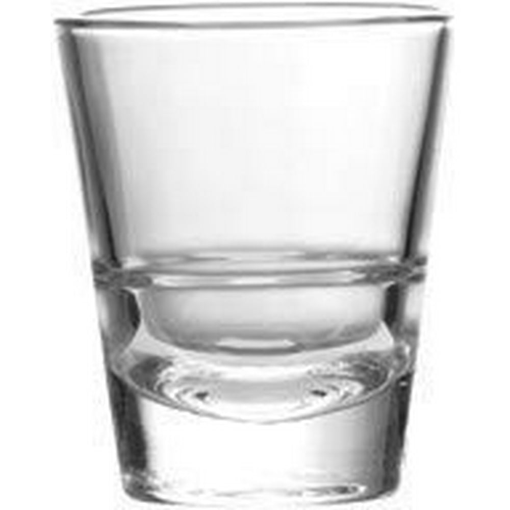 Madison Shot Glasses, 1.5 Ounce Thick and Durable Beautiful Seamless Design Dishwasher