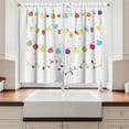 thumbnail image 2 of Ambesonne Christmas Kitchen Curtains, Party of the Year, 55"x39", Multicolor, 2 of 3