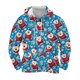 thumbnail image 1 of Sudadera con capucha para hombre, informal, con cordón, estampado navideño, deportiva, blusa de poliéster, 1 of 4