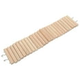 thumbnail image 1 of Yinanstore Wooden Ladder Bridge 2in1 Pet Toy Hamster Fence Climbing Ladder for Hideout Playing Rats Small Animals Reptiles Length 20cm, 1 of 8