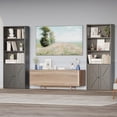 thumbnail image 4 of Librería oneinmil, 5 niveles, con puertas, color negro industrial, 4 of 9