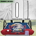 thumbnail image 6 of Yuyamidu Eagle Golf Cart Seat Covers with Pockets 250th USA Flag Golf Cart Seat Towel Covers for Club Car Seat Towel Blanket Fits Two-Person Golf Cart Seats, Universal Fit, 6 of 7