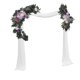 thumbnail image 2 of Kit de 2 arcos de flores artificiales para bodas, guirnaldas de flores para arreglos florales. Violeta, 2 of 8