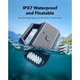 thumbnail image 5 of soundcore Boom 2 de Anker, altavoz para exteriores, 80 W, subwoofer, BassUp 2.0, tiempo de reproducción 24 h, resistente al agua IPX7, flotante, luces RGB, USB-C, ecualizador personalizado, Bluetooth, 5 of 5
