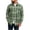 Mint, variant on YODETEY Men's Classic Plaid Long Sleeve Button Down Flannel Shirt,Regular Fit Plaid Dress Shirts,Size S-2XL