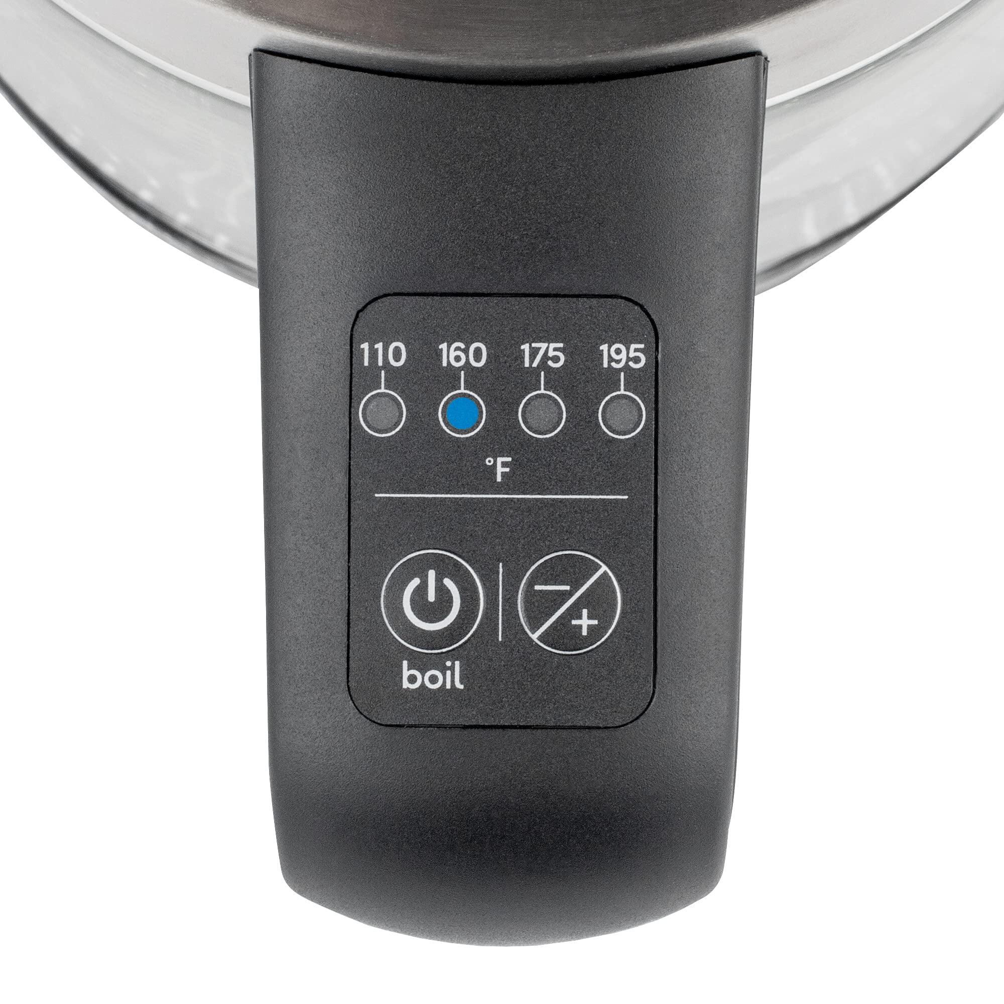 Capresso Electric Water Kettle,Black,2 L Cap. 244.05