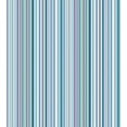 thumbnail image 3 of Striped Duvet Cover Set, Blue Purple Teal Aqua Lavender Colored Vertical Stripes Geometric Abstract Vintage, Decorative 3 Piece Bedding Set with 2 Pillow Shams, King Size, Multicolor, by Ambesonne, 3 of 3