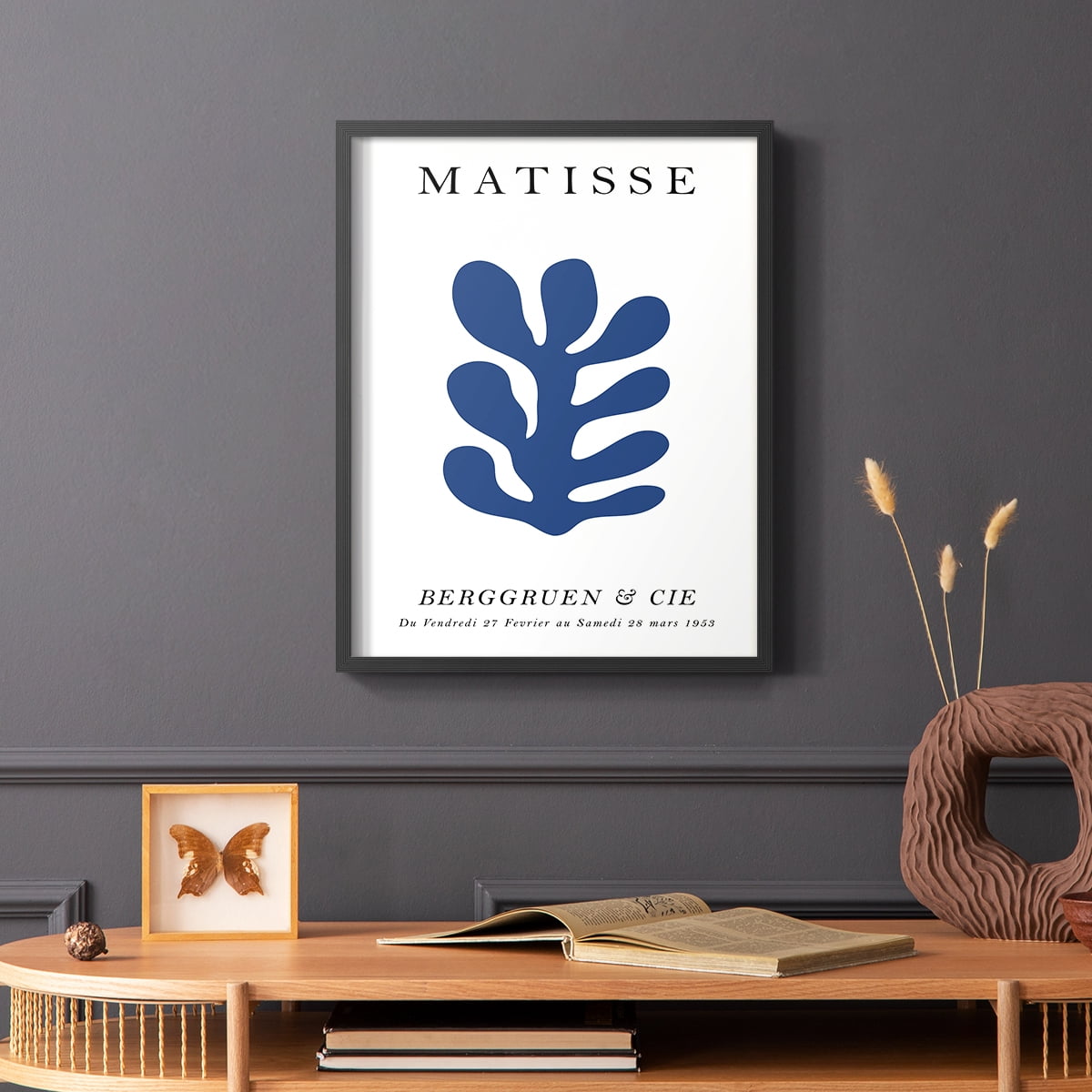 Matisse CCXCVIII in Solid Wood 22 x 28 Framed Print