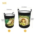 thumbnail image 5 of Spirited Away Laundry Hamper Basket with Handles, Lightweight Storage Basket Toy Organizer Dirty Laundry Basket Waterproof for College Dorms, Bedroom, Bathroom, 5 of 7