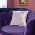 thumbnail image 2 of Deconovo Decorative Crushed Velvet Cushion Covers Square Throw Pillow Covers for Bedding 20 x 20 inch Lavender Purple Pack of 2, 2 of 7