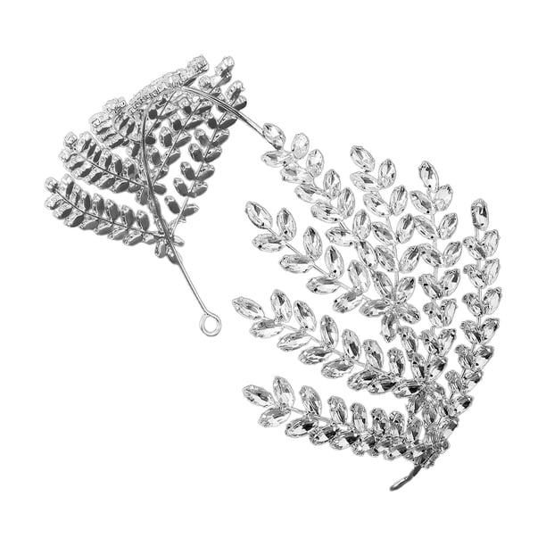 Diadema nupcial para boda, accesorios para el cabello de novia, corona de diamantes de imitación, tiara para escenario Estilo B