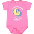 thumbnail image 3 of Inktastic My Mimi Loves Me to the Moon and Back Boys or Girls Baby Bodysuit, 3 of 5