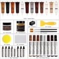thumbnail image 4 of SEISSO Wood Furniture Repair Kit -12 Wood Fillers with Wood Putty and Touch Up Markers Wax Fillers Beeswax for Hole, Scratch, Cracks Cover Wooden Floor Door Surface Repair Restore -Set of 36, 4 of 10