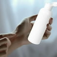 thumbnail image 2 of FUTUREORYY 6Pcs Travel Cosmetics Bottle Refillable Liquid Dispensing Plastic Round White 15.4x4.5cm For Business Trips, 2 of 7