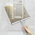 thumbnail image 6 of AmazerBath Squeegee for Shower Glass Door, Shower Squeegee for Glass Doors - All-Purpose Squeegee with Hook for Shower Doors, Windows, Mirrors, Tiles and Car Glass - 10 Inches, 6 of 8