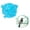 Blue, variant on Heart Life Trees Wall Decoration Mould Holographical Rainbow Lights Silicone Mold for Wall Sticker Jewelry Making Tool