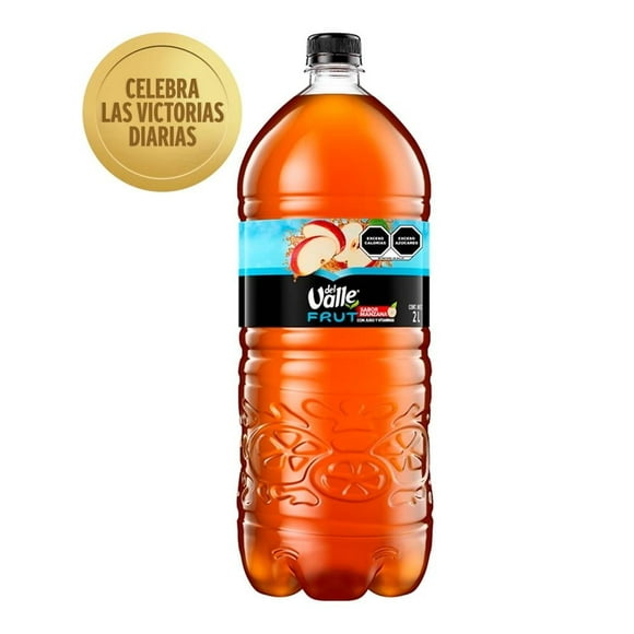 Bebida Del Valle Frut con jugo de manzana 2 l