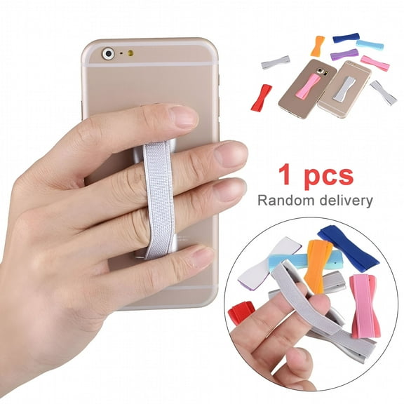 GJX Self-Adhesive Mobile Phone Back Elastic Finger Grip Strap Band Holder