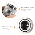 thumbnail image 5 of Unique Bargains Hydraulic Quick Connect Coupler M14x1.5mm Female Thread Pipe Fitting, 1 Set, 5 of 5