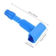 thumbnail image 2 of Moluckfu 2Ud Clip De Repuesto Para Cabezal De Trapeador Azul Con Desmontable, 2 of 8
